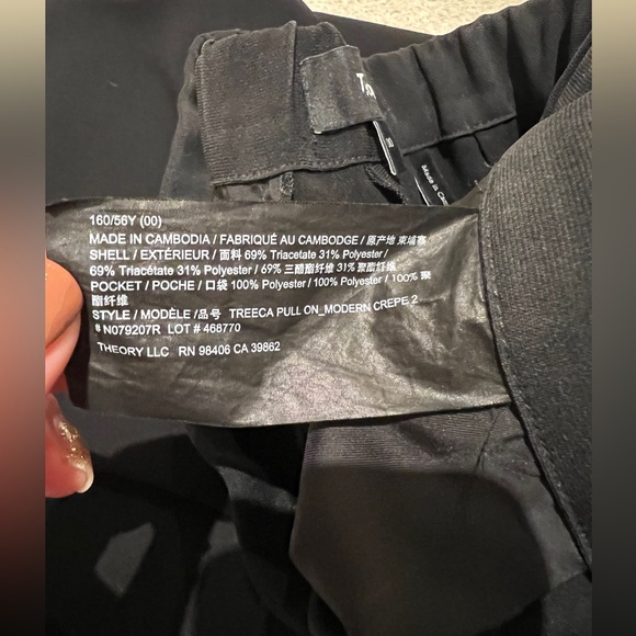 Theory Treeca Pull-On Pants - Picture 8 of 14